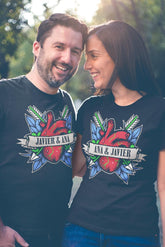 Camiseta para parejas San Valentín